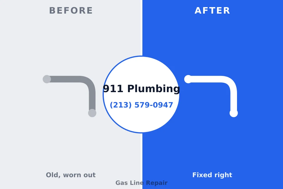 Before and after: plumbing company Palmona Park, FL